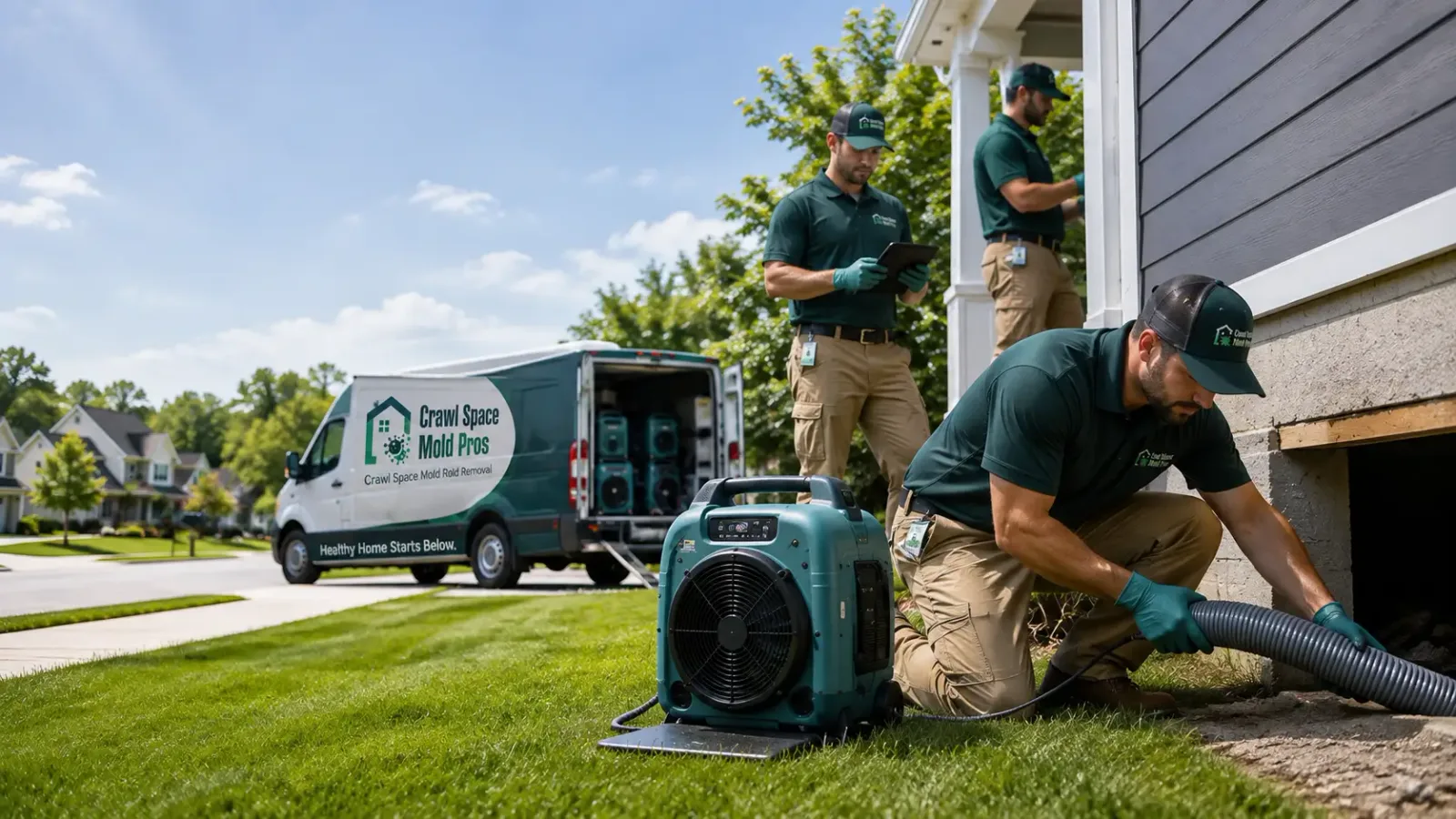 Crawl Space Mold Removal in Freeburg, PA